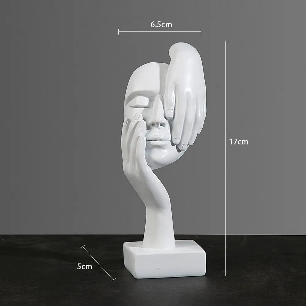 Muse, white, pose A
