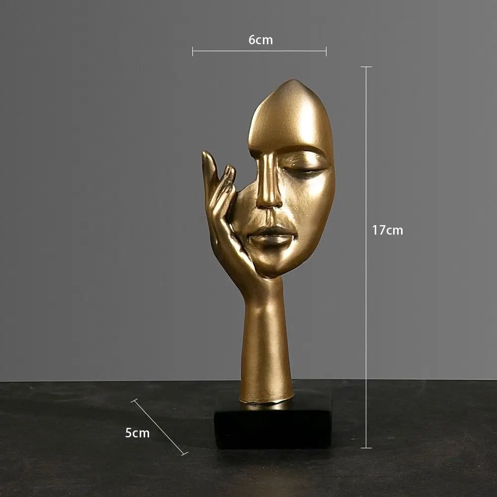 Muse, gold, pose C